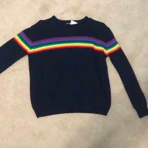 rainbow sweater